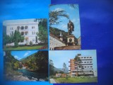 HOPCT LOT 2420 -BAILE HERCULANE -JUD CARAS SEVERIN -4 CARTI POSTALE-CIRCULATE, Circulata, Printata, Caras-Severin