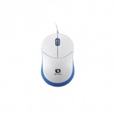 Mouse Serioux Rainbow 680, Wired, Mini, 1000 DPi, 3 Butoane, USB, Ambidextru, Senzor Optic, Albastru