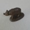 Rinocer miniatura bronz cca 1900