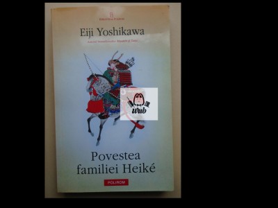 Eiji Yoshikawa Povestea familiei Heike foto