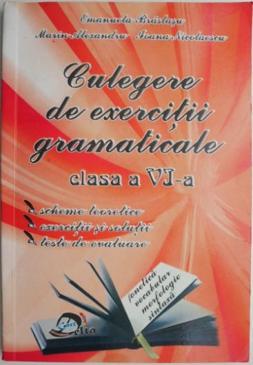 Culegere de exercitii gramaticale (clasa a VI-a) &ndash; Emanuela Braslasu