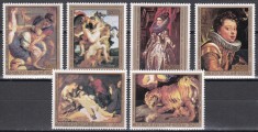 Guineea Bissau 1977-400 de ani-Nașterea lui Rubens, PA, Serie+Colita, 4 Poze,MNH