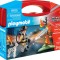 Playmobil - Set Portabil Pompier Si Catel