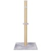Ansamblu de joaca pentru pisici, cu loc pentru zgariat si sfoara, 103cm, gri Household NewTrend, Oem