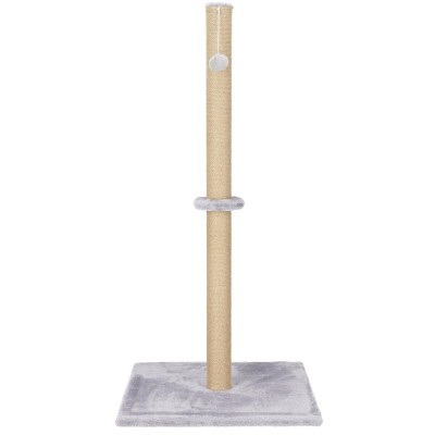 Ansamblu de joaca pentru pisici, cu loc pentru zgariat si sfoara, 103cm, gri Household NewTrend foto