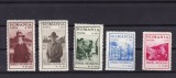 ROMANIA 1931 LP 93 EXPOZITIA CERCETASEASCA SERIE MNH