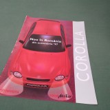 Cumpara ieftin PLIANT/BROSURA AUTO TOYOTA COROLLA