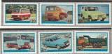 ROMANIA 1975 LP 898 AUTOVEHICULE ROMANESTI SERIE MNH NESTAMPILATA