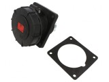 Conector Alimentare AC Trifazat 63A 400VAC IP67