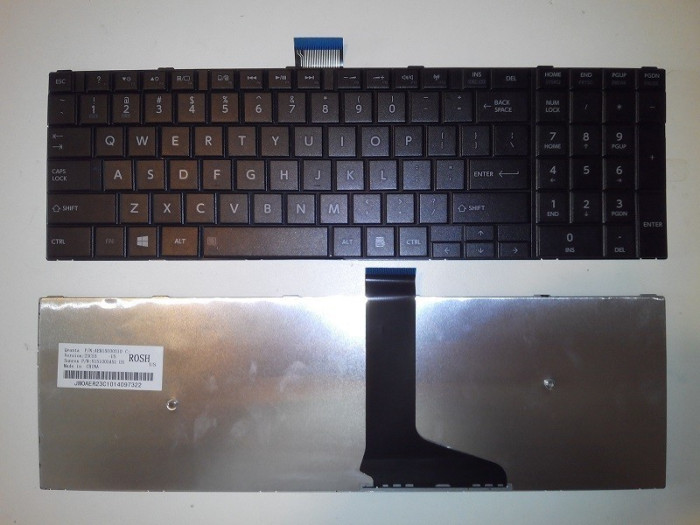 Tastatura Laptop Toshiba Satellite C55-A Neagra Us/Uk