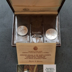 Set 500 si 1000 Lire 1983, San Marino, FDC - G 4213