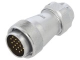 Conector circular WEIPU WF28 tată 16 pini IP67 10A 10,5-12,5 mm