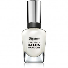 Sally Hansen Complete Salon Manicure lac pentru intarirea unghiilor culoare 011 White Here, White Now 14.7 ml