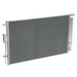 Condensator climatizare AC Hyundai Santa Fe, motor: 2.4, Condensator cu uscator integrat, 687x433x12, Koyorad, miez si rezervor din aluminiu brazat,