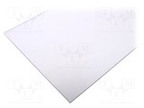 Foaie incoloră ANTALIS Dim: 300x500mm Thk: 5mm 0,15m2