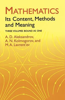 Mathematics Mathematics: Its Content, Methods and Meaning Its Content, Methods and Meaning foto