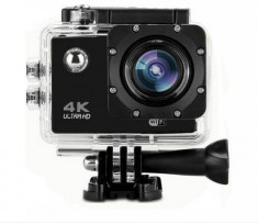 Camera Video Sport, 4K - Ultra HD, Wifi, Waterproof 30 M, 2&amp;quot; LCD, 170 Grade + Accesorii Prindere Cadou foto