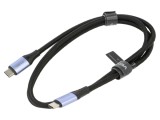 Cablu USB 4.0 USB C VENTION 1m negru nichelat