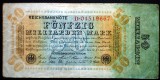 26. GERMANIA 50 MILIARDE MARCI FUNFZIG MILLIARDEN MARK 10.10.1923 SR. 667