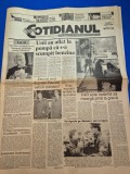 ziarul cotidianul 23 octombrie 1992 - s-a scumpit benzina