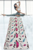 Saltea fitness/yoga/pilates Muhka Djt, Chilai, 60x200 cm, poliester, multicolor, Chilai Home