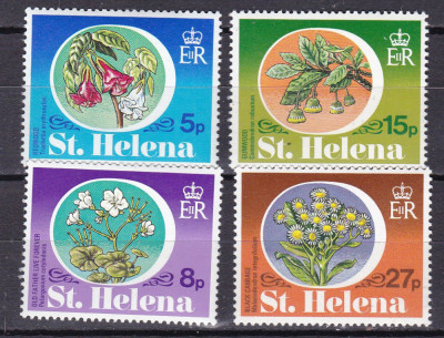 St. Helena 1981 flori MI 333-335 MNH foto