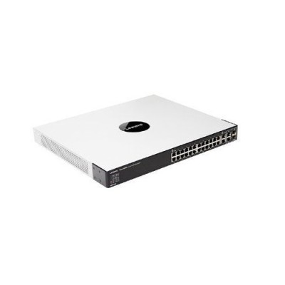 Switch Linksys SFE2000, 24 x Rj45 10/100 + 2 Rj45, 2 x SFP 1Gb, rackabil, 1U foto