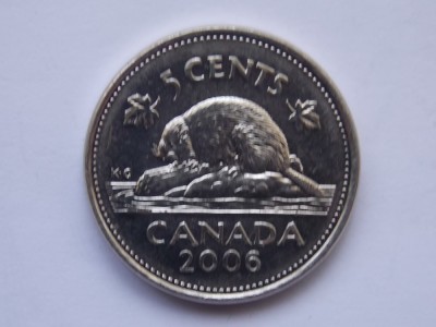5 CENTS 2006 CANADA-P foto