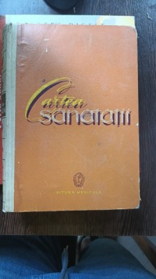 CARTEA SANATATII SUB REDACTIA D.A.JDANOV foto