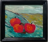 3 mere - semnat V.Khmeluk, Natura statica, Ulei, Altul