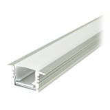Profil aluminiu V-tac pentru banda led 2m 17mm x 14mm - argintiu, SKU-24105