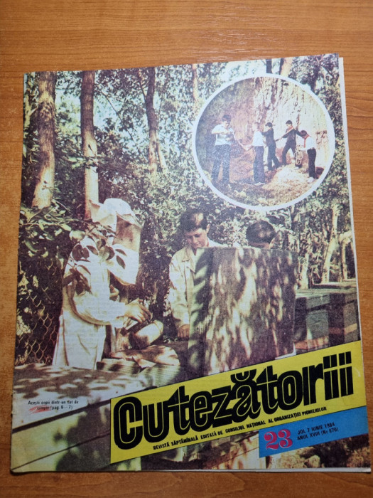 revista cutezatorii - 7 iunie 1984-comuna manastirea calarasi