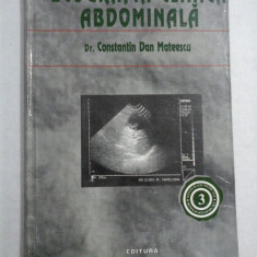 ECOGRAFIA CLINICA ABDOMINALA - DR. CONSTANTIN DAN MATEESCU