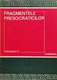 Fragmentele Presocraticilor Vol 1 Carte Filosofie 1974 Brosata 236 Pagini Conditie Buna
