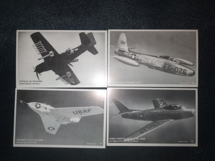 6 CARTI POSTALE AVIOANE SUA