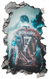 Cumpara ieftin Sticker decorativ, Fotbalist, 89 cm, 8791ST-1, Oem