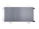 Condensator climatizare Honda FIT, 09.2015-, motor 1.5, 97 kw benzina, cutie manuala/CVT, full aluminiu brazat, 715(685)x337(330)x12 mm, cu uscator s