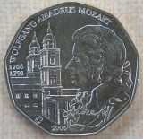 Moneda Argint Austria 5 Euro 2006 Wolfgang Amadeus Mozart Argint 925