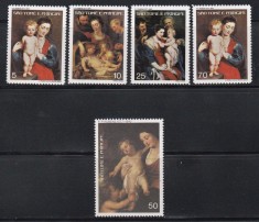 Sao Tome și Principe 1977 - Crăciun -Picturi de Rubens,2 Serii Cota 39 Euro, MNH