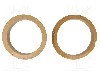Set 2 distantiere pentru difuzoare auto, 200mm, MDF, Audi -