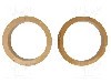 Set 2 distantiere pentru difuzoare auto, 200mm, MDF, Audi -