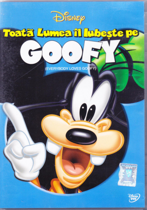 DVD animatie: Toata lumea il iubeste pe Goofy (original, dublat limba romana)