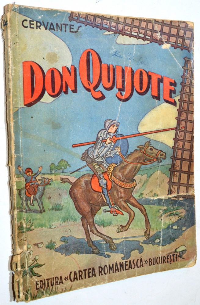 Carte povesti - Don Quijote, Cervantes - interbelica 1941 | Okazii.ro