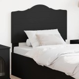 vidaXL Tăblie cap cu headboard Stejar Negru 90 cm Lemn compozit 888045