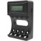 Qoltec Incarcator baterie pentru Ni-MH tip R03 AAA R6 AA | LCD | cablu USB