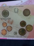 Italia 2005 - Set complet de euro bancar de la 1 cent la 2 euro, Europa
