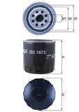 MAHLE OC 1673 Filtru ulei