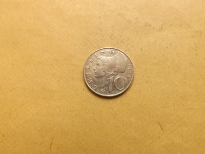 Austria 10 Schilling 1974 foto