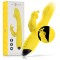 INTENSE - TOKY MULTIFUNCTION VIBRATOR UP &amp; DOWN WITH CLITORAL STIMULATOR YELLOW