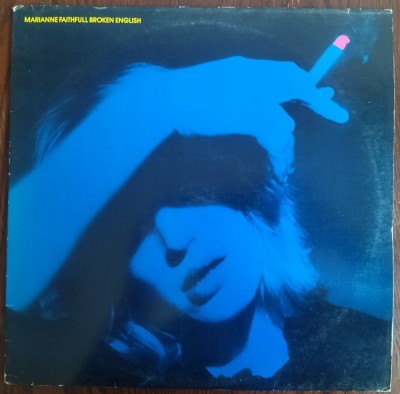 DISC LP ROCK: MARIANNE FAITHFULL - BROKEN ENGLISH (Island Records 1979) [ITALY] foto